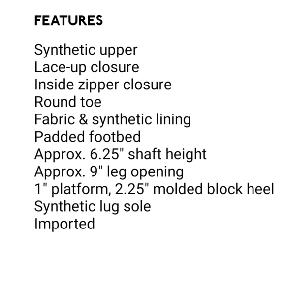 👣MIX No. 6 Rocklyn Shimmer Leopard Combat Boots - Picture 9 of 16